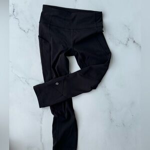 Lululemon Run Fast and Free High-Rise Crop Pants